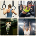Комплект ABS халки за гимнастика с ремъци Комплект ABS халки за гимнастика с ремъци